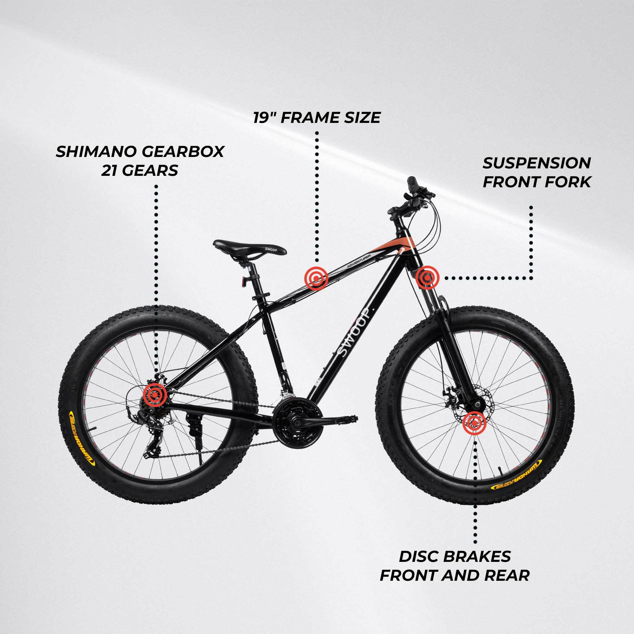 Swoop Fatbike 26 Adventurer