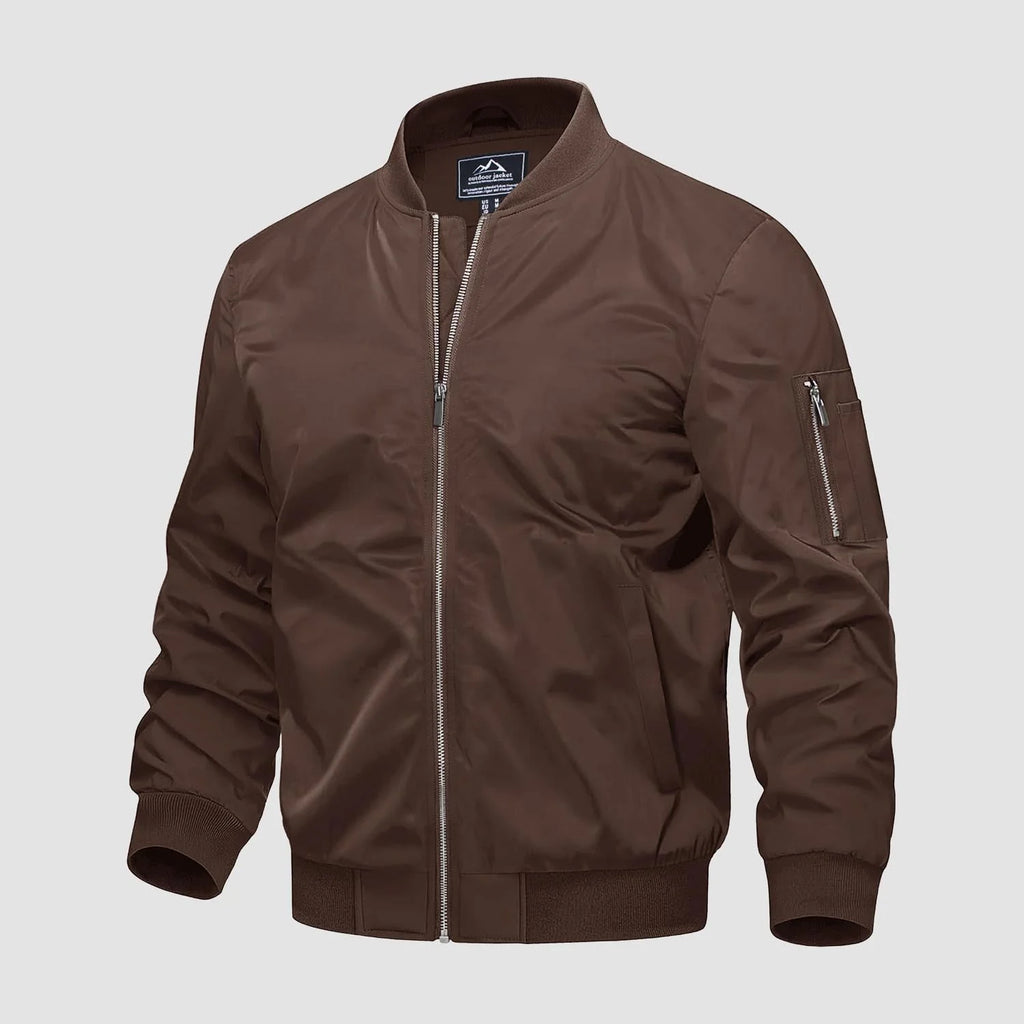 Bomber da uomo con cerniera