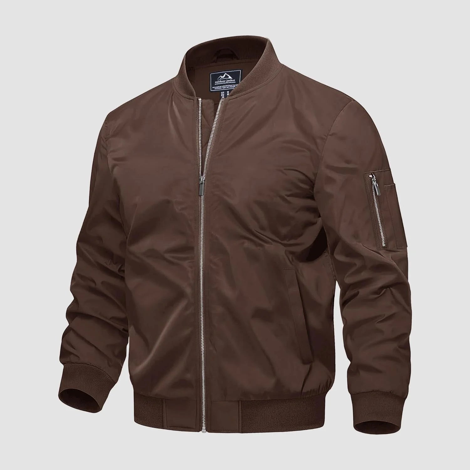 Bomber da uomo con cerniera