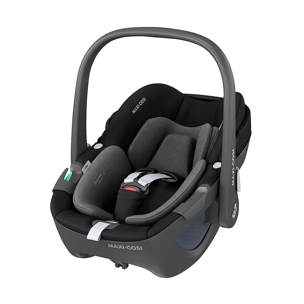 Maxi-Cosi Pearl 360 i-Size baby autositz, autositz 360 grad drehbar, 3 Monate - 4 Jahre (61-105 cm), Drehung mit nur einer Hand, ClimaFlow, Easy-In-Gurt, G-CELL, Authentic Black