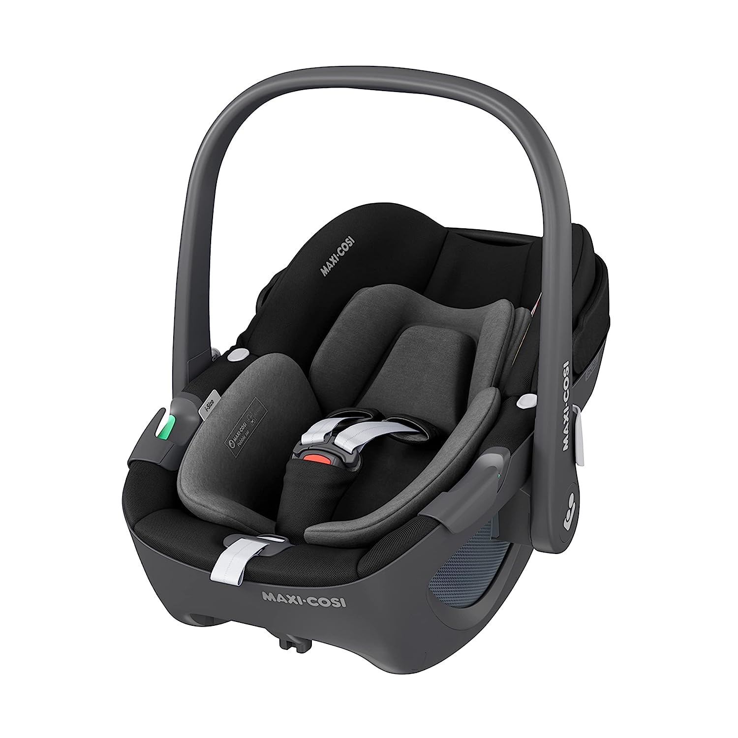 Maxi-Cosi Pearl 360 i-Size baby autositz, autositz 360 grad drehbar, 3 Monate - 4 Jahre (61-105 cm), Drehung mit nur einer Hand, ClimaFlow, Easy-In-Gurt, G-CELL, Authentic Black