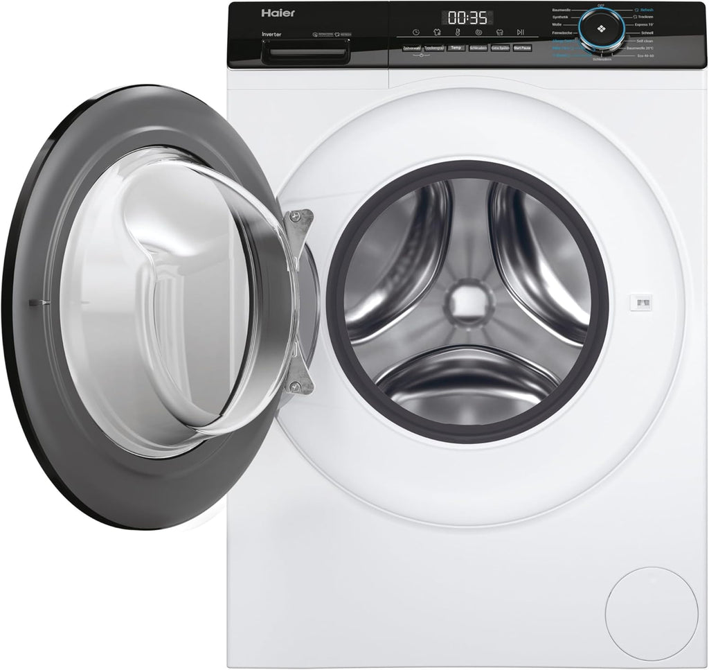 Lavasciuga Haier I-PRO SERIE 7 HWD80-B14979 / 8 kg Lavaggio / 5 kg Asciugatura / Motore Direct Motion - estremamente silenzioso / Cesto XL / Programma vapore I-Refresh / Protezione completa dall'acqua