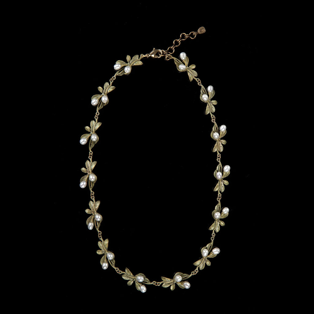 Orangenblüte - Blttercollier