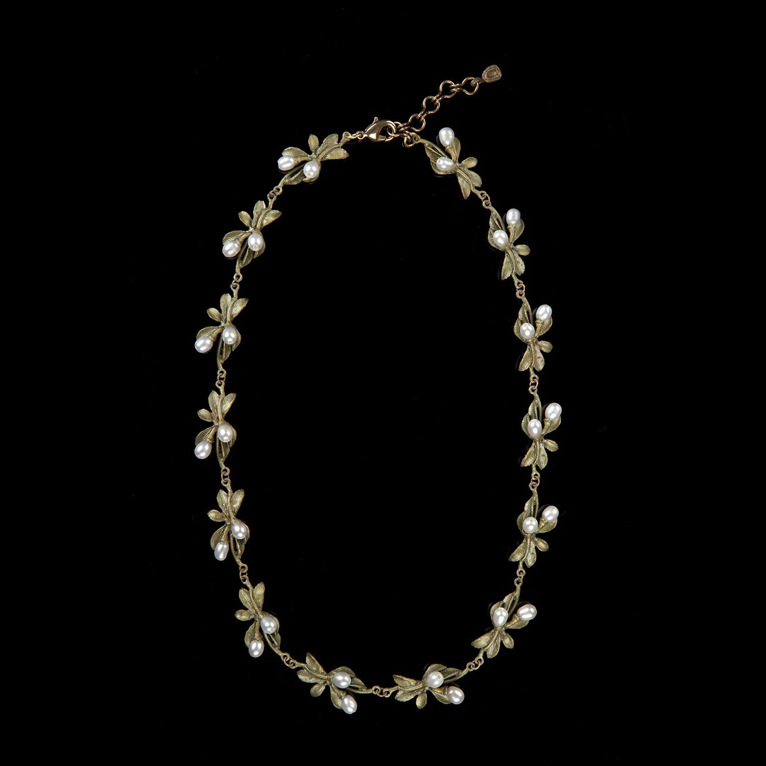 Orangenblüte - Blttercollier