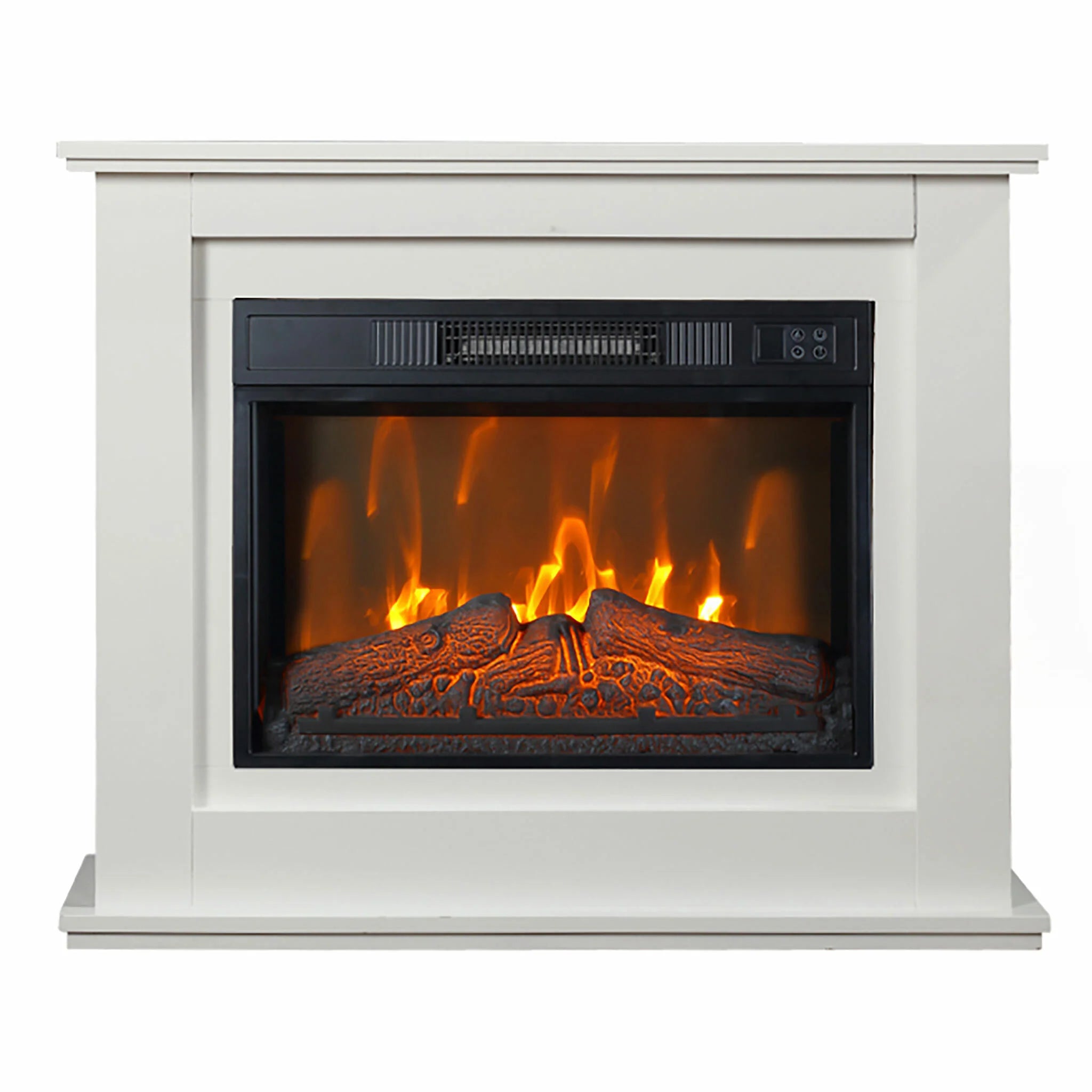Lykke Caminetto Elettrico L, 2000W, Bianco