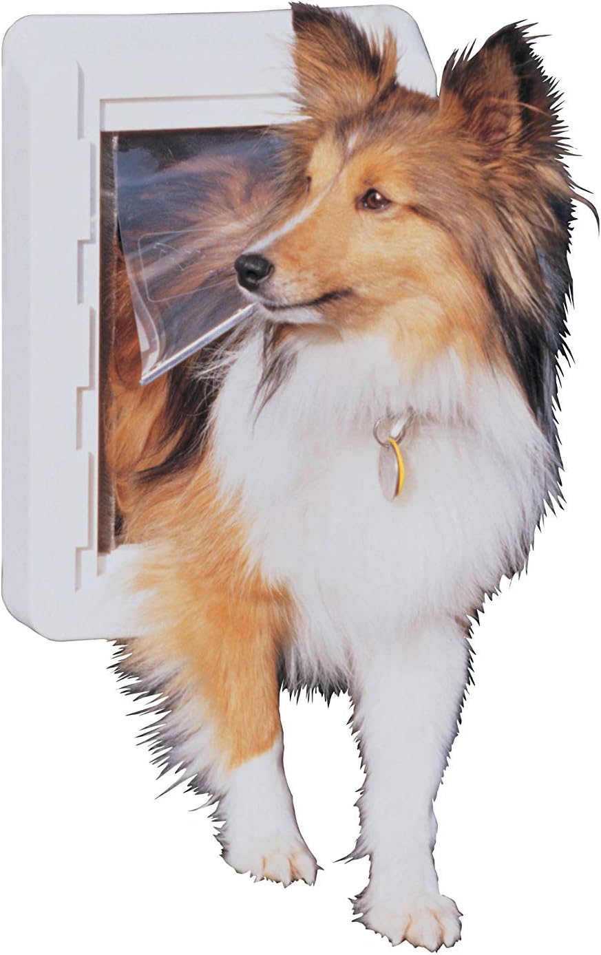 Perfect Pet La porta per cani ad alta efficienza energetica per tutte le stagioni, taglia super grande, sportello da 38,1 x 59,7 cm