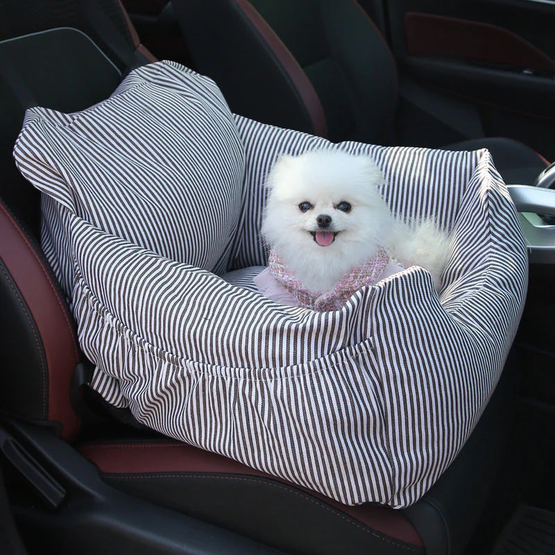 Trasportino per cani accogliente per seggiolino auto - Viaggiare in sicurezza e comodità