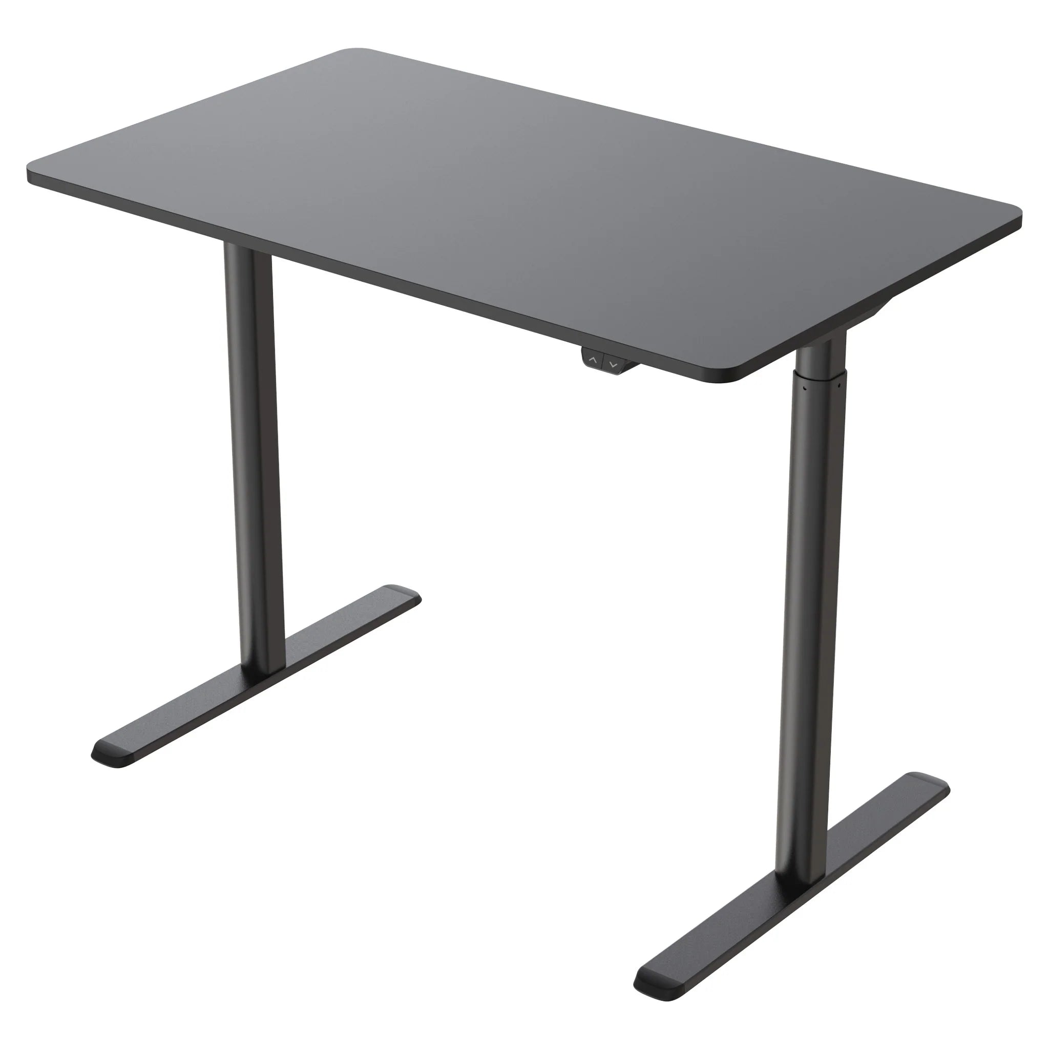 Lykke Elektrisch Hhenverstellbarer Schreibtisch Nordic 120x60cm, Schwarz