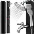Sonnewelt 60L Doccia Solare Doccia da Giardino Incl. Copertura Protettiva e Doccetta