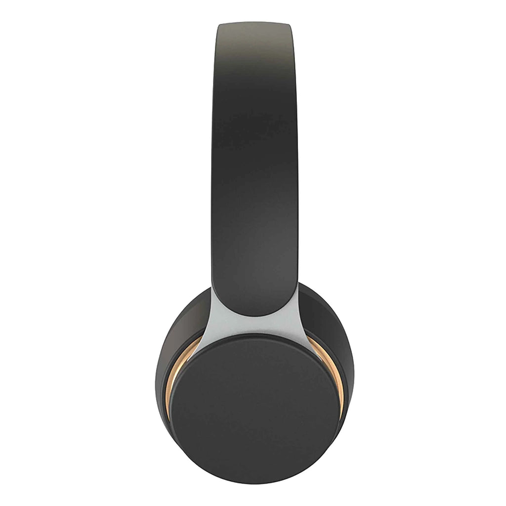 Kuura Bass Bluetooth Kopfhrer, Schwarz