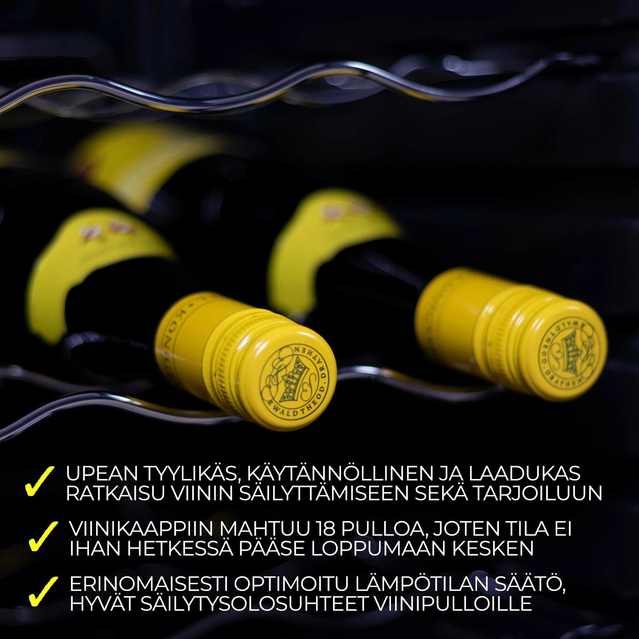 Amelia Weinkühlschrank Rioja 18