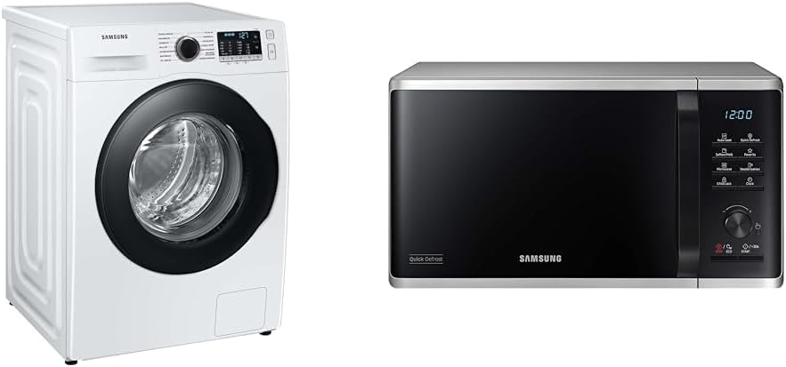 Lavatrice WW70TA049AX/EG, 7 kg, 1400 giri/min, Ecobubble, programma Vapore Igienizzante, funzione Smacchia Tutto, Inox