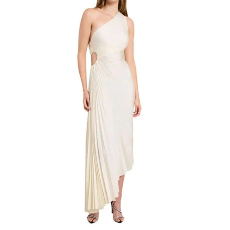 Midikleid mit Rüschen