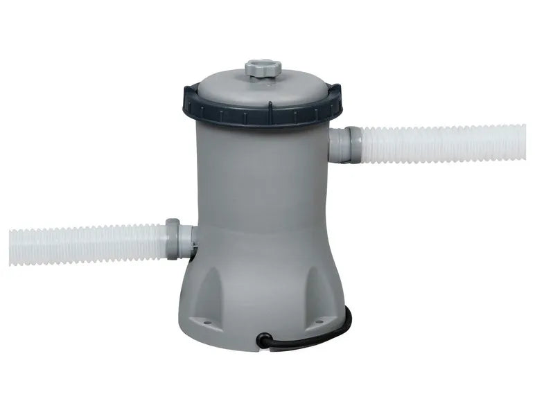 Power Steel™ Piscina con telaio in acciaio e pompa filtro, circa L 412 x P 201 x A 122 cm