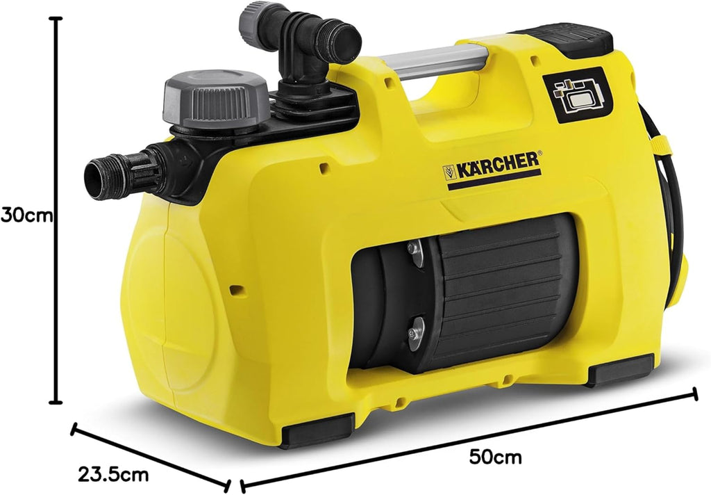 Kärcher Gartenpumpe BP 7 Home & Garden (Gartenbewässerung, Hauswasserversorgung, Multistage-Laufwerk, Automatik-Start/Stopp-Funktion, 230 x 540 x 373 mm)