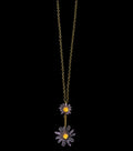 Aster - Collana con 2 Fiori
