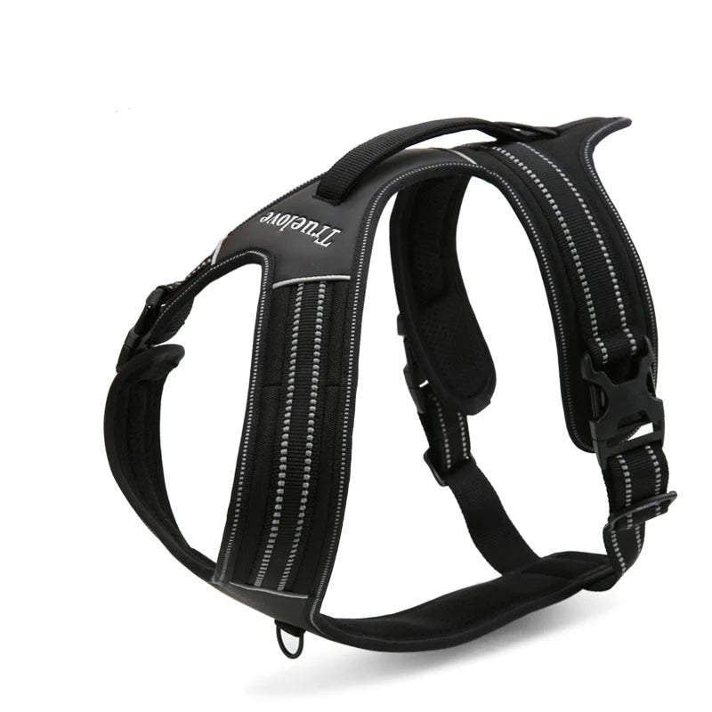 Truelove Hundegeschirr – Ergonomisches Geschirr für aktive Hunde mit Reflektoren