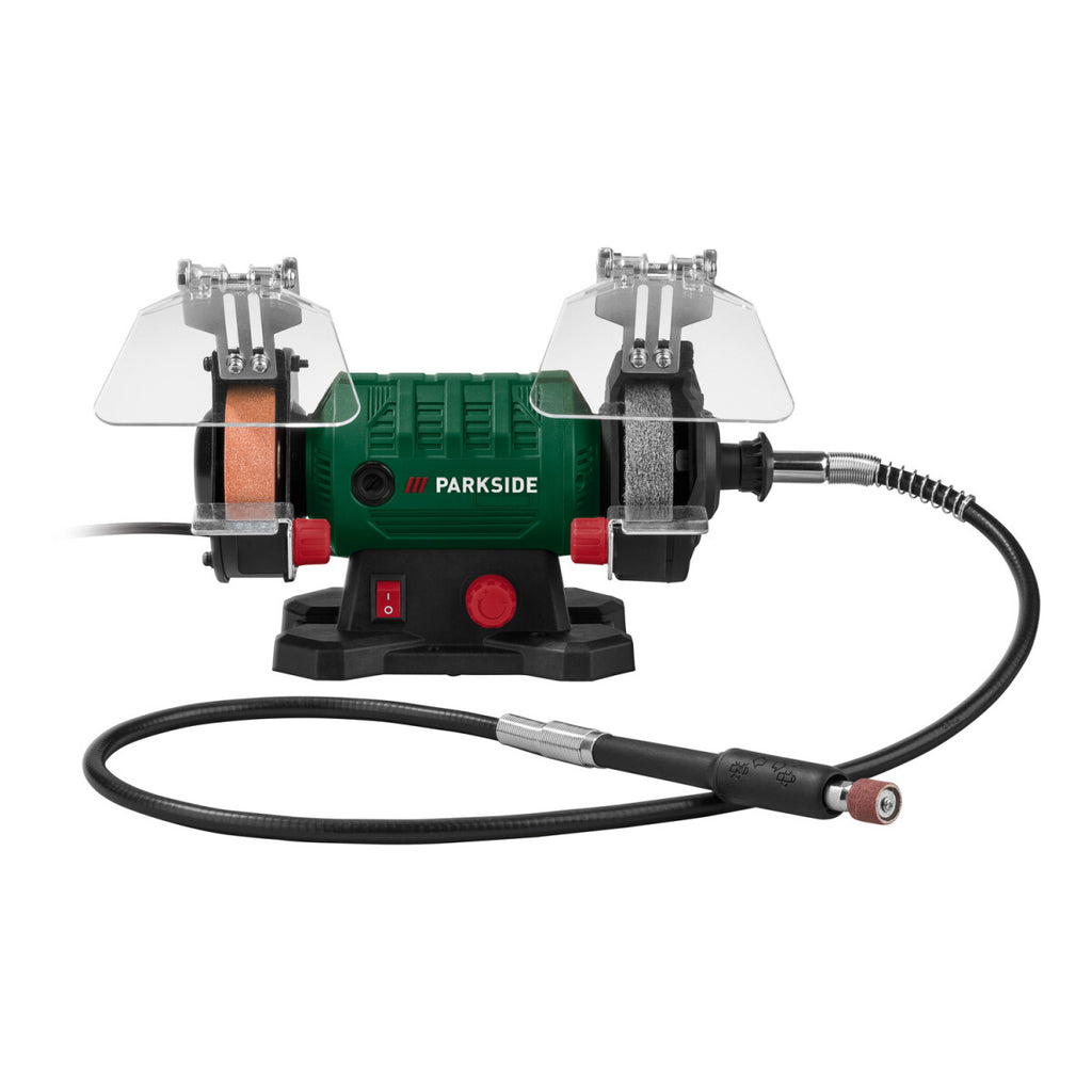 PARKSIDE® «PDFW 120 B3» Smerigliatrice doppia, 120 W - Prodotto di seconda scelta, ottimo