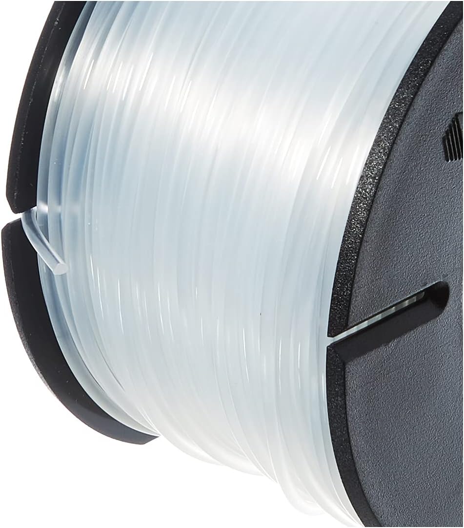 BLACK+DECKER Rasentrimmer mit Akku und Ladegerät Rasenkantenschneider Freischneider mit Fadenverlängerung auf Knopfdruck (18V 2,0Ah, 28 cm Schnittbreite) STC1820EPC
