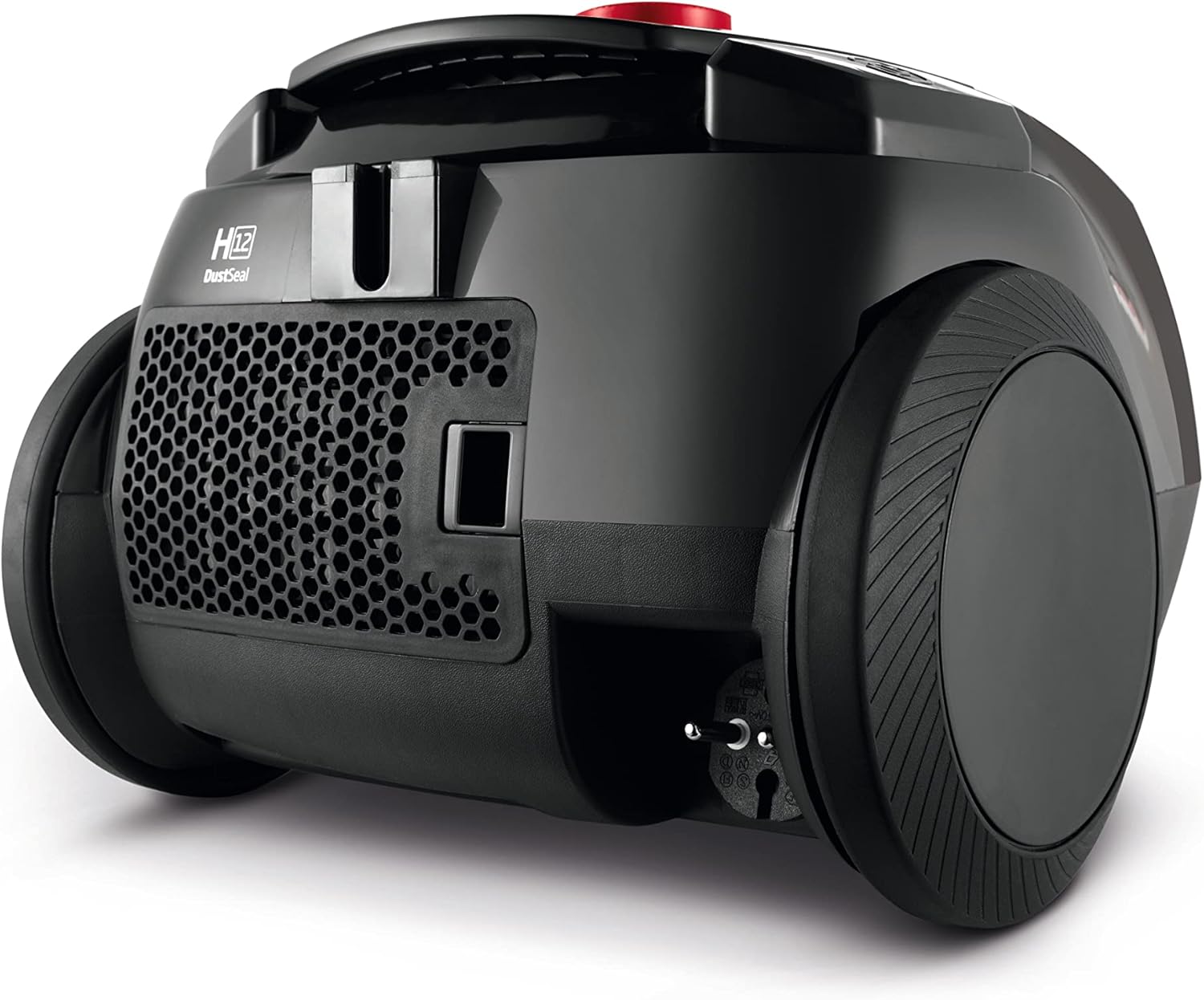 Grundig, VCC 3850 A Aspirapolvere a traino con sacco, 800 W, 2,1 L, Nero/Rosso