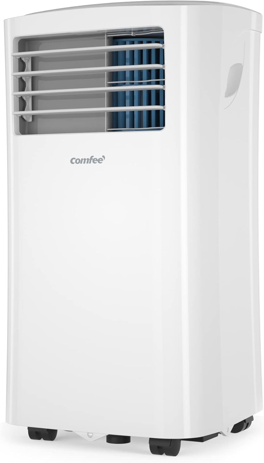 Comfee Condizionatore Portatile Easy Cool 2.0, 7000 BTU 2,0kW, Raffreddamento&Ventilazione&Deumidificazione, Adatto per Ambienti fino a 68m³(25㎡), Controllo tramite APP/Alexa/Google Home/IFTTT, Climatizzatore Portatile con Tubo di Scarico