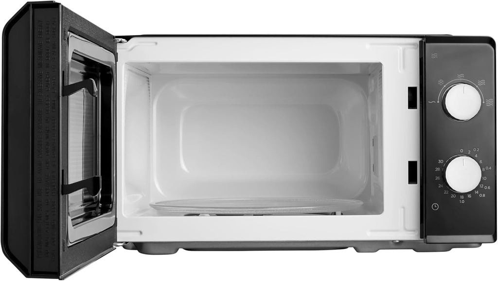 MEDION Forno a microonde (20 litri, 700 watt, compatto e salvaspazio, 5 livelli di potenza, funzione scongelamento, timer, MD11475) bianco