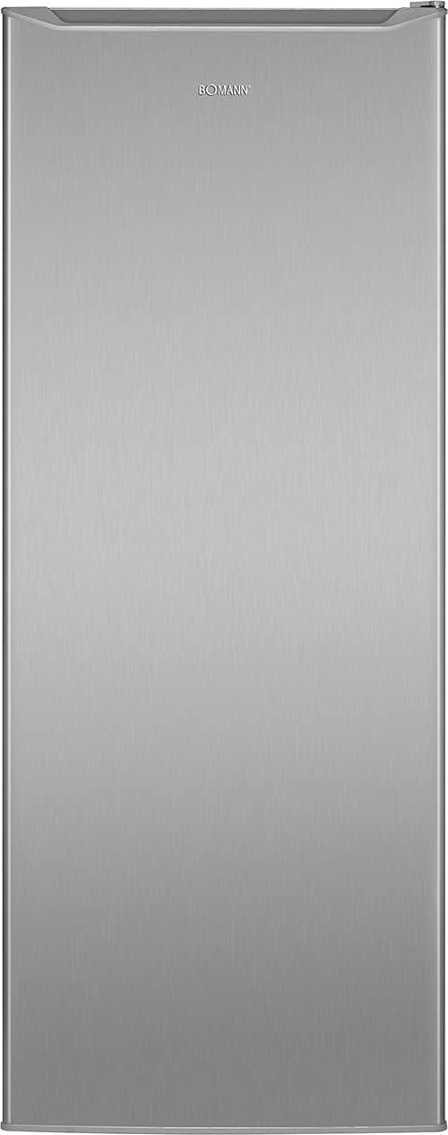 Bomann Congelatore a pozzo | Congelatore verticale | Congelatore | Capacità netta 168 litri | Porta reversibile | Scomparto congelatore 4 stelle | GS 7340 inox