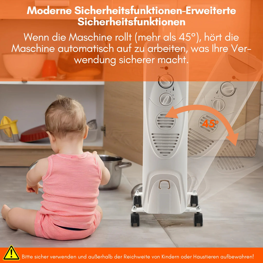 Sonnewelt lradiator 2000W Elektro Heizkrper
