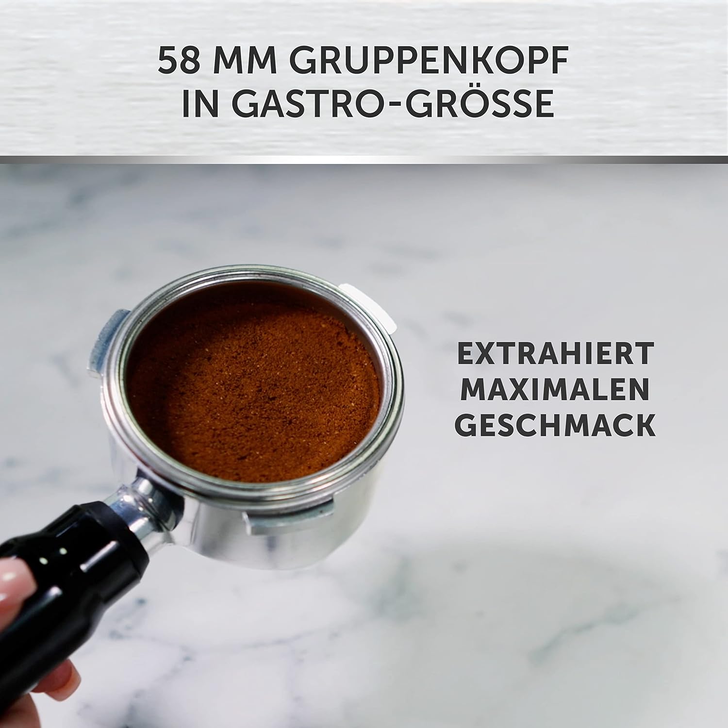 Breville Barista Max Macchina da caffè con braccio per espresso | Macchina da caffè espresso con macinacaffè integrato e montalatte | Serbatoio dell'acqua da 2,8 l | Pompa italiana da 15 bar | Acciaio inossidabile [VCF126X]