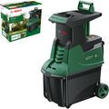 Bosch Trituratore a turbina AXT 25 TC (2.500 W; adatto per legno e residui di giardinaggio duri; include guanti da giardinaggio; contenitore di raccolta integrato da 53 l; in cartone) – Edizione