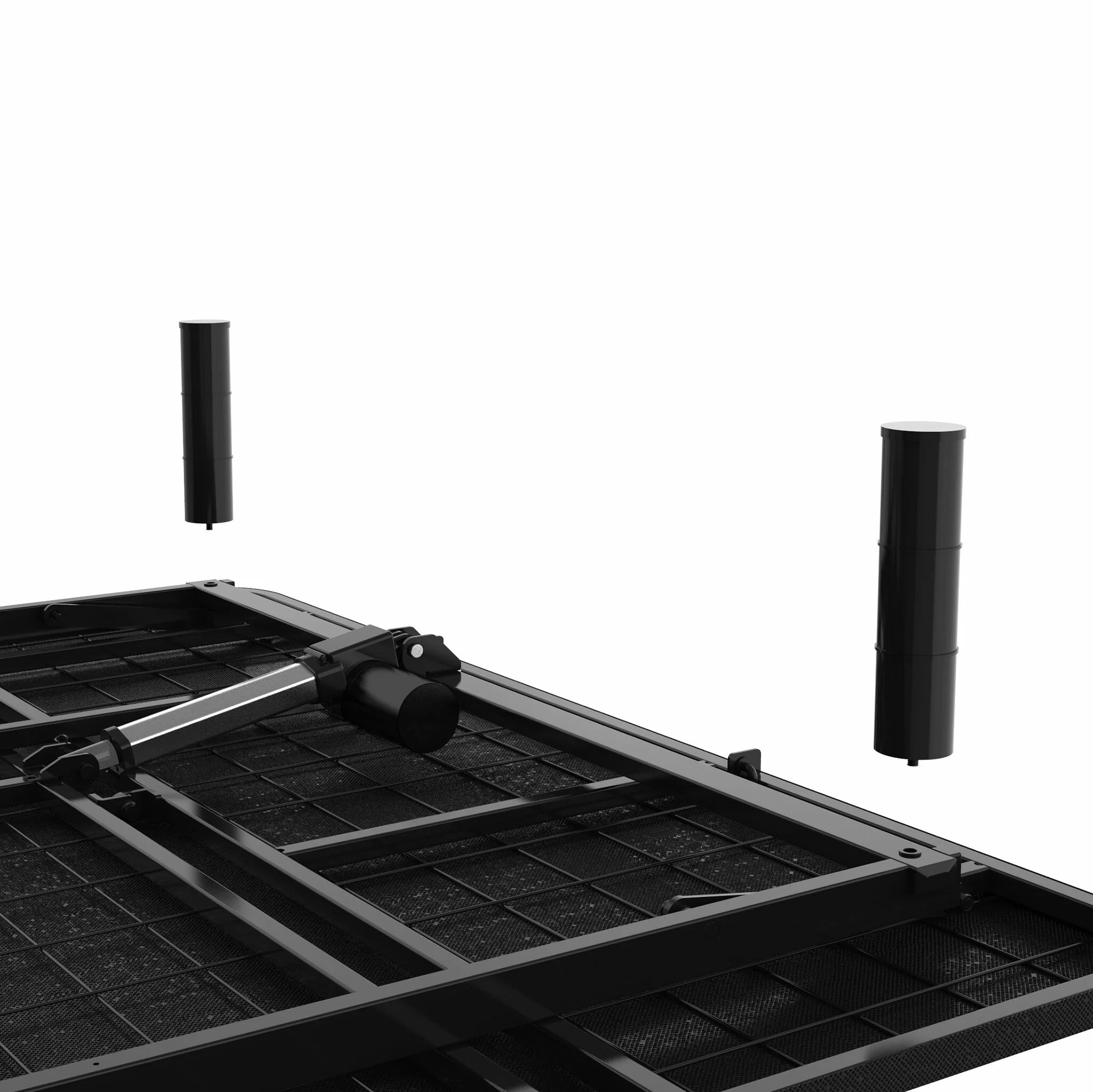 Lykke Verstellbar Bett Nordic Deluxe 90x200cm, schwarz