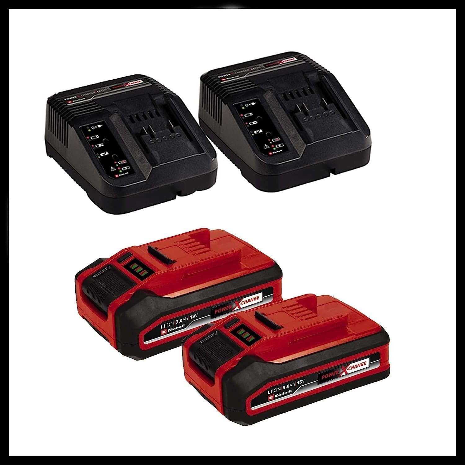 Tagliaerba a batteria Einhell GE-CM 36/37 Li-Solo Power X-Change (36 V, larghezza taglio 37 cm, fino a 400 m², cesto di raccolta 45 L, altezza taglio 25-75 mm, senza batteria)