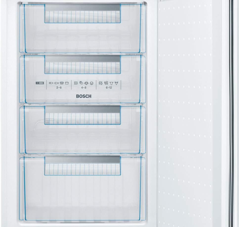 Bosch GIV11ADC0 Serie 6 Congelatore da incasso, 95 kWh, anno, 70 l, LowFrost, FreshSense, 72 x 56