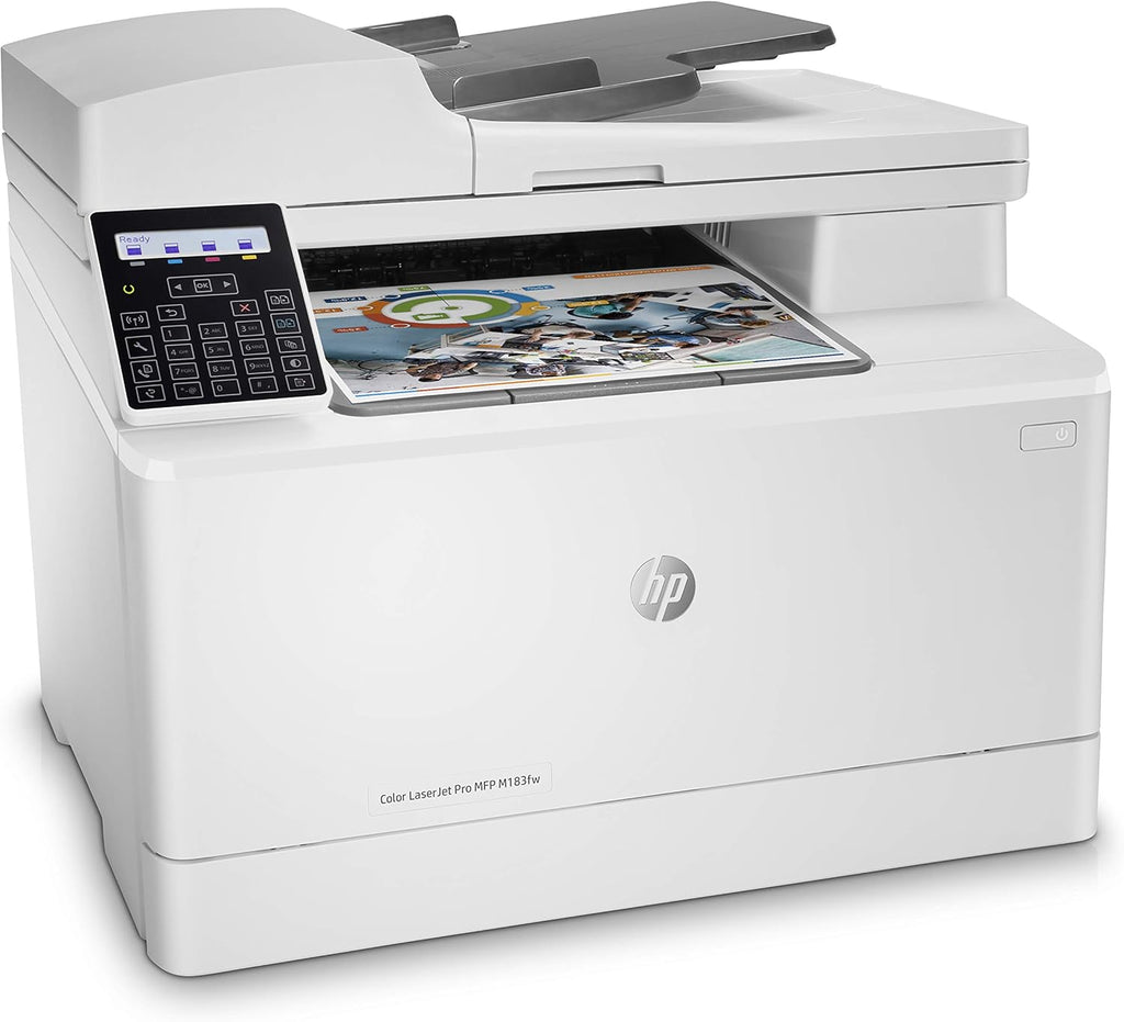 Stampante laser multifunzione a colori HP Color LaserJet Pro MFP 3302fdwg, Fax, Stampa automatica fronte/retro, Touchscreen, Wi-Fi, Ethernet, USB, HP Wolf Pro Security