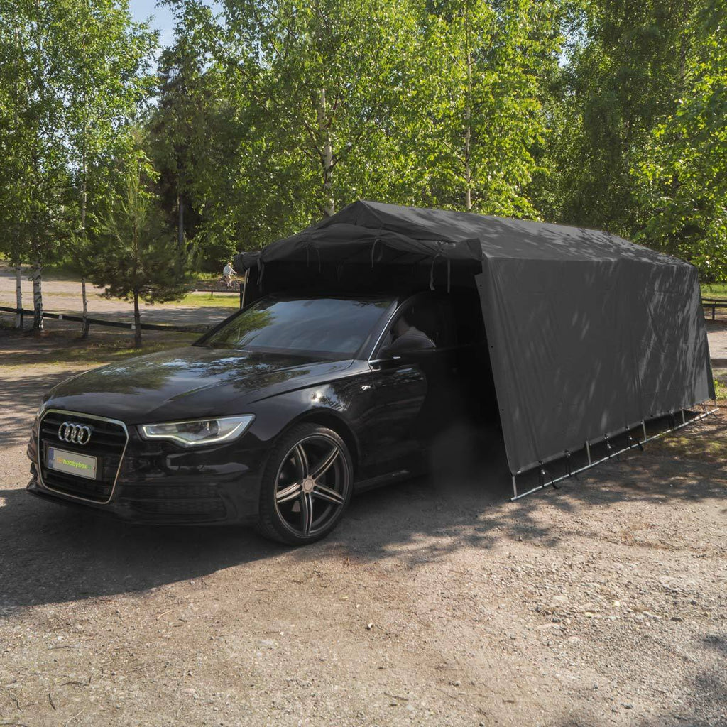 Fornorth Zeltgarage 2x3m, dunkelgrau