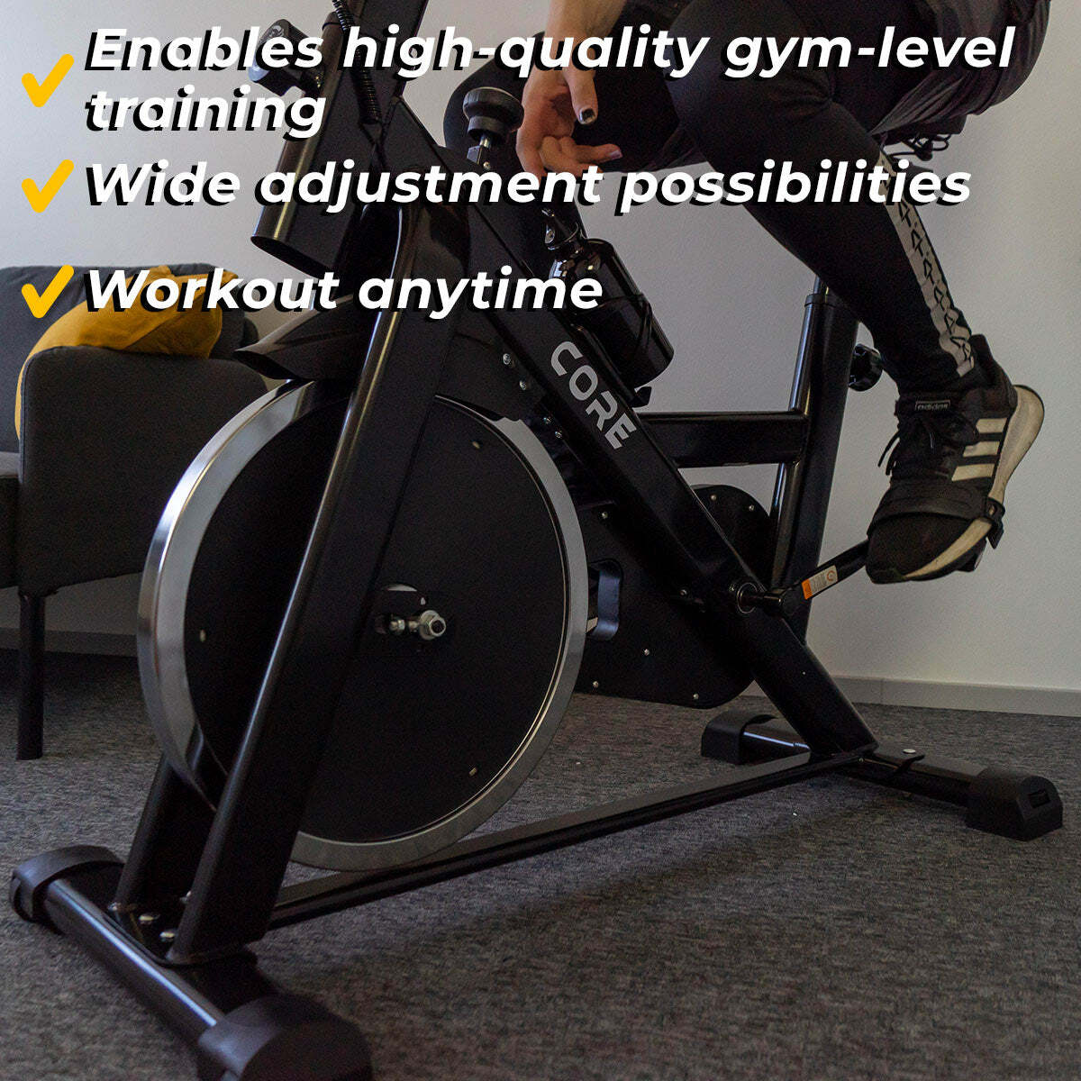 Core Indoor Cycle 1300, schwarz