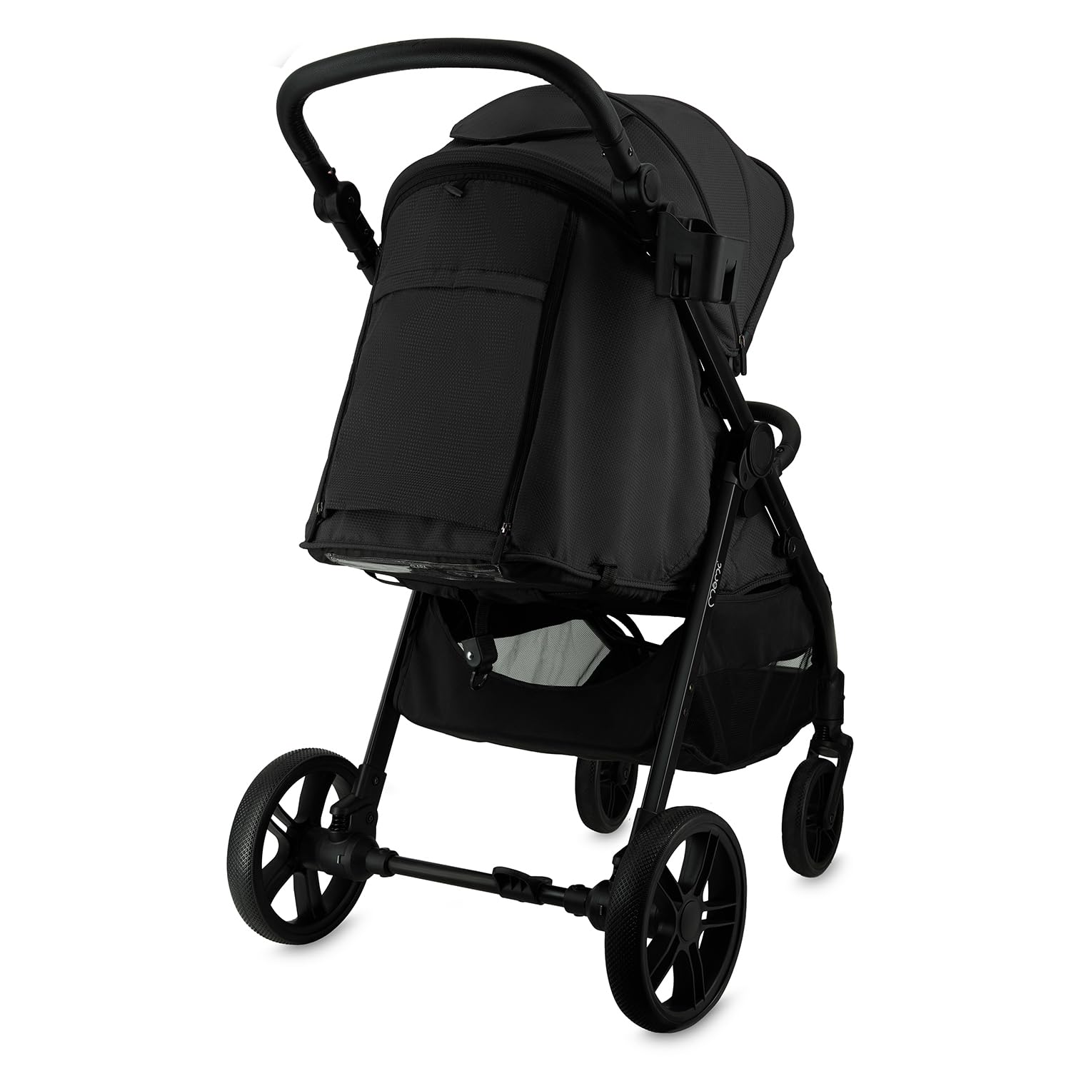 MoMi Passeggino CLARA, Passeggino dai 6 mesi in su, fino a 22 kg di peso corporeo, cintura di sicurezza a 5 punti, sacco coprigambe, portabicchieri, cestino della spesa, borsa per il cambio, zanzariera e parapioggia