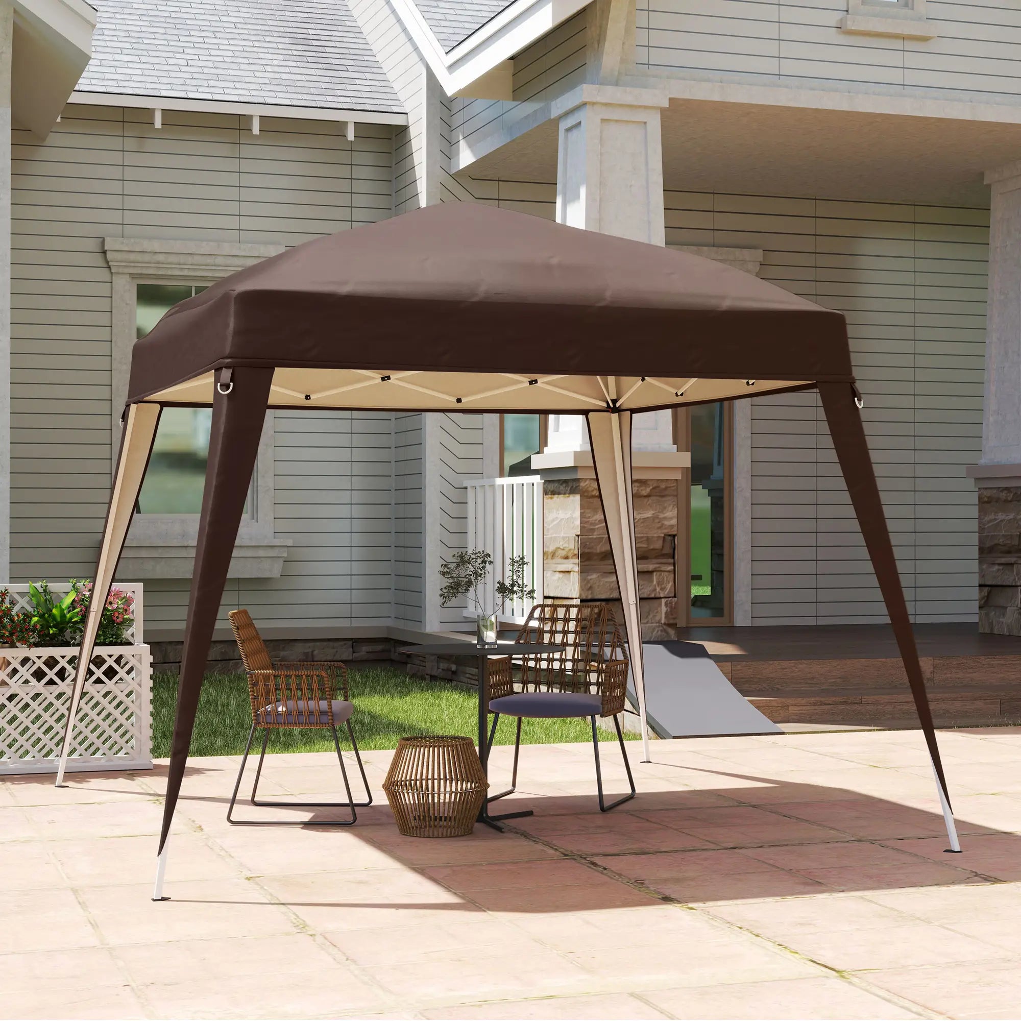 Outsunny Gazebo Telo di ricambio UV50+ Pieghevole