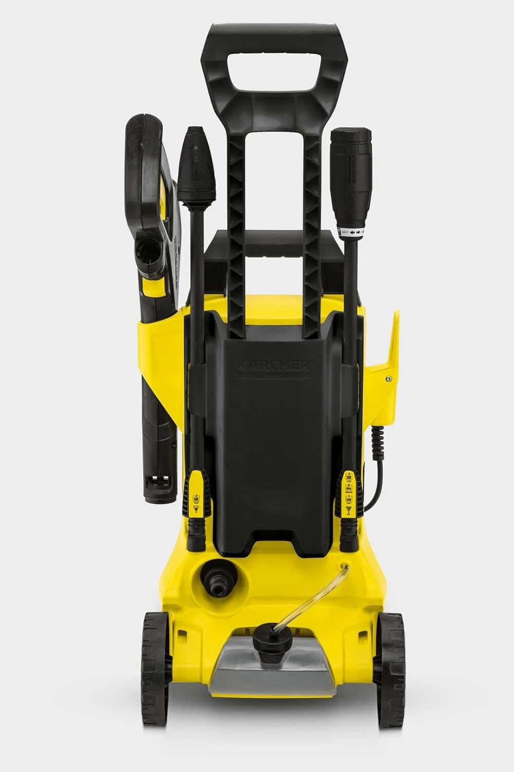 Idropulitrice Kärcher K 3 Power Control Home, Pressione: max. 120 bar, Portata: 380 l/h, Resa per area: 25 m²/h, Filtro dell'acqua, Peso: 4,4 kg, Pistola ad alta pressione, Ugello rotante, Lancia Vario Power, Home Kit