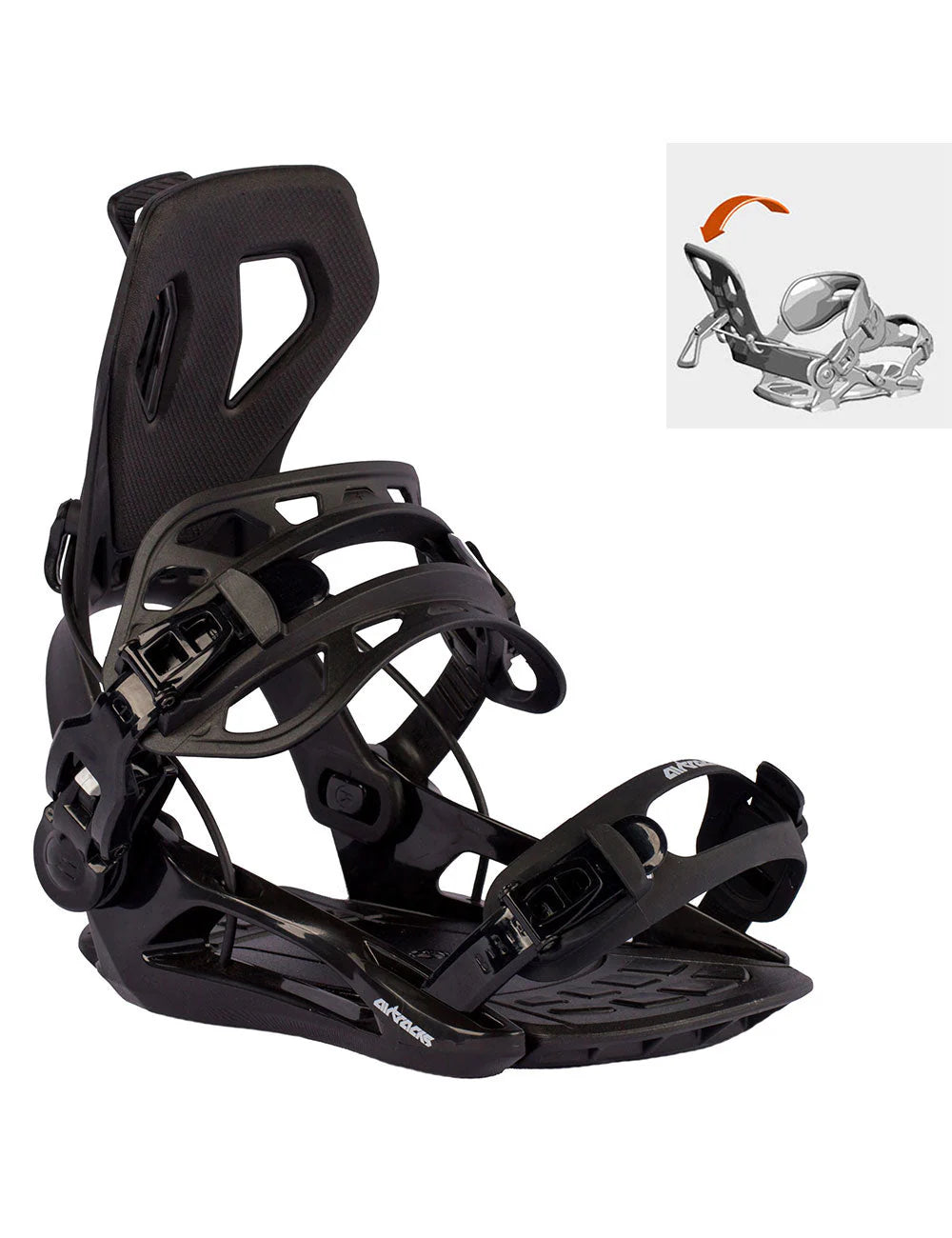 Snowboard Bindung Master Pro FASTEC System