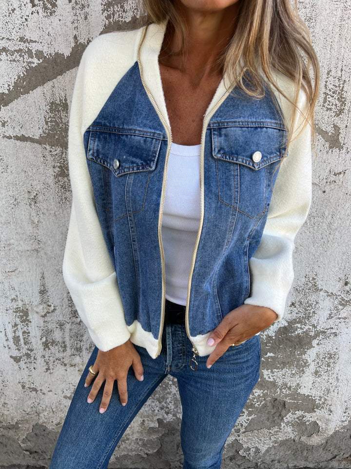 Giacca moderna con denim Prezzo normale