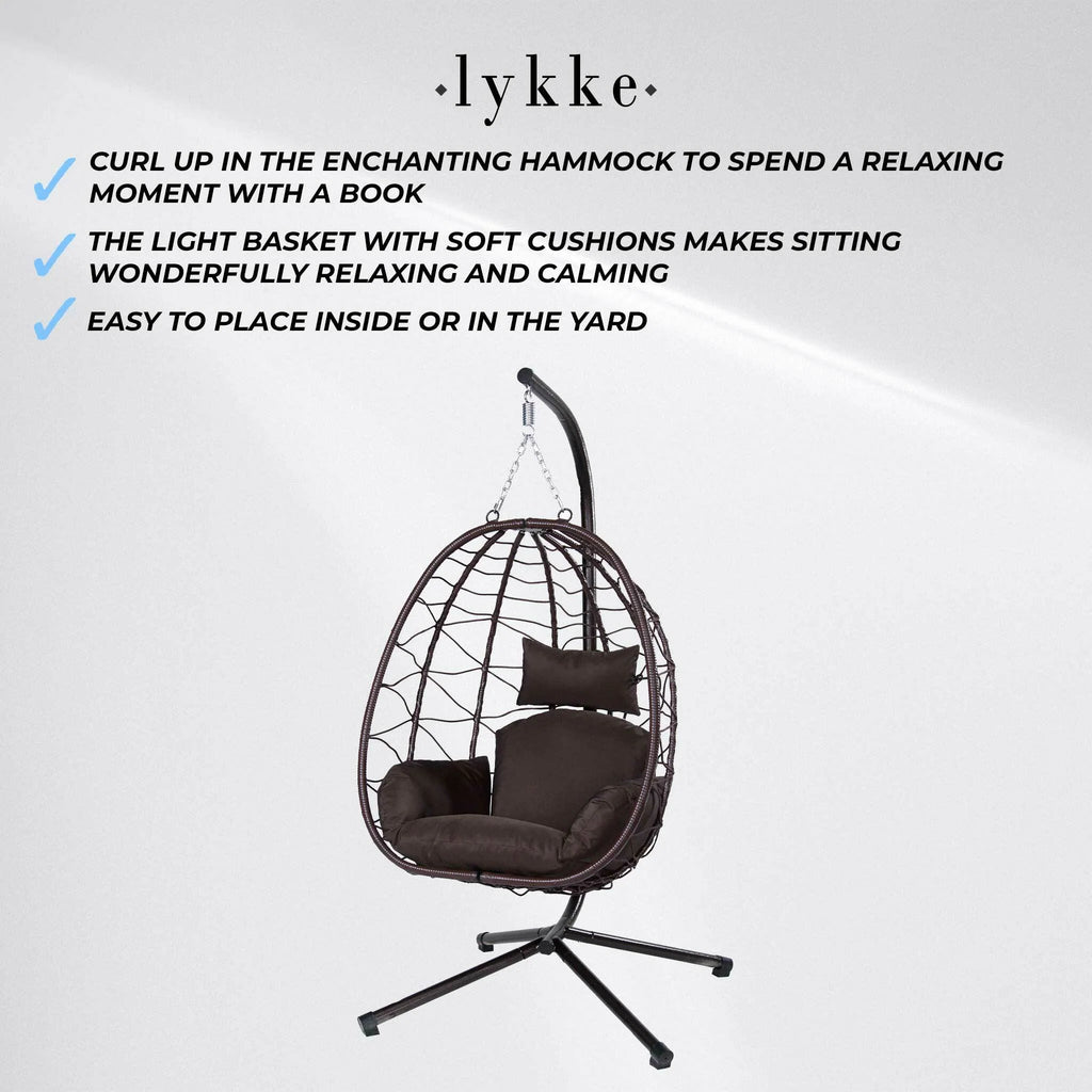 Lykke Hängesessel, marrone
