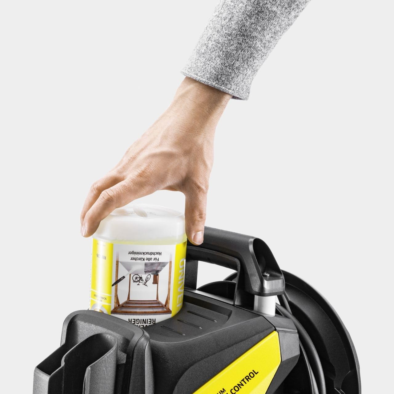 Idropulitrice Krcher K 7 Premium Power Home, pressione: 180 bar, portata: 600 l/h, resa oraria: 60 m/h, potenza: 3.000 W, avvolgitubo, con pistola, ugello rotante, lancia VarioPower