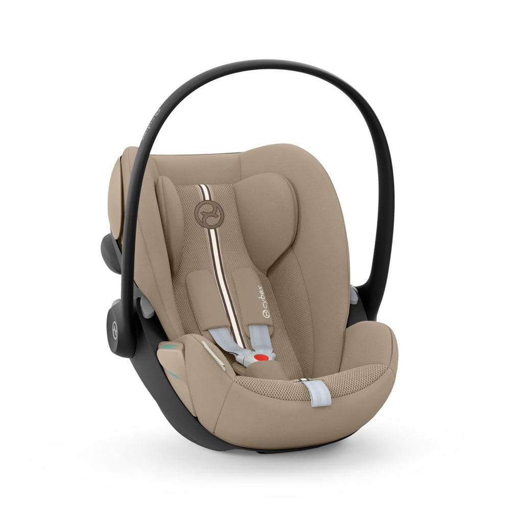 CYBEX Gold Seggiolino auto Cloud G i-Size Comfort, con riduttore per neonato, dalla nascita a circa 24 mesi, per bambini da 40 cm a 87 cm, max. 13 kg, Moon Black