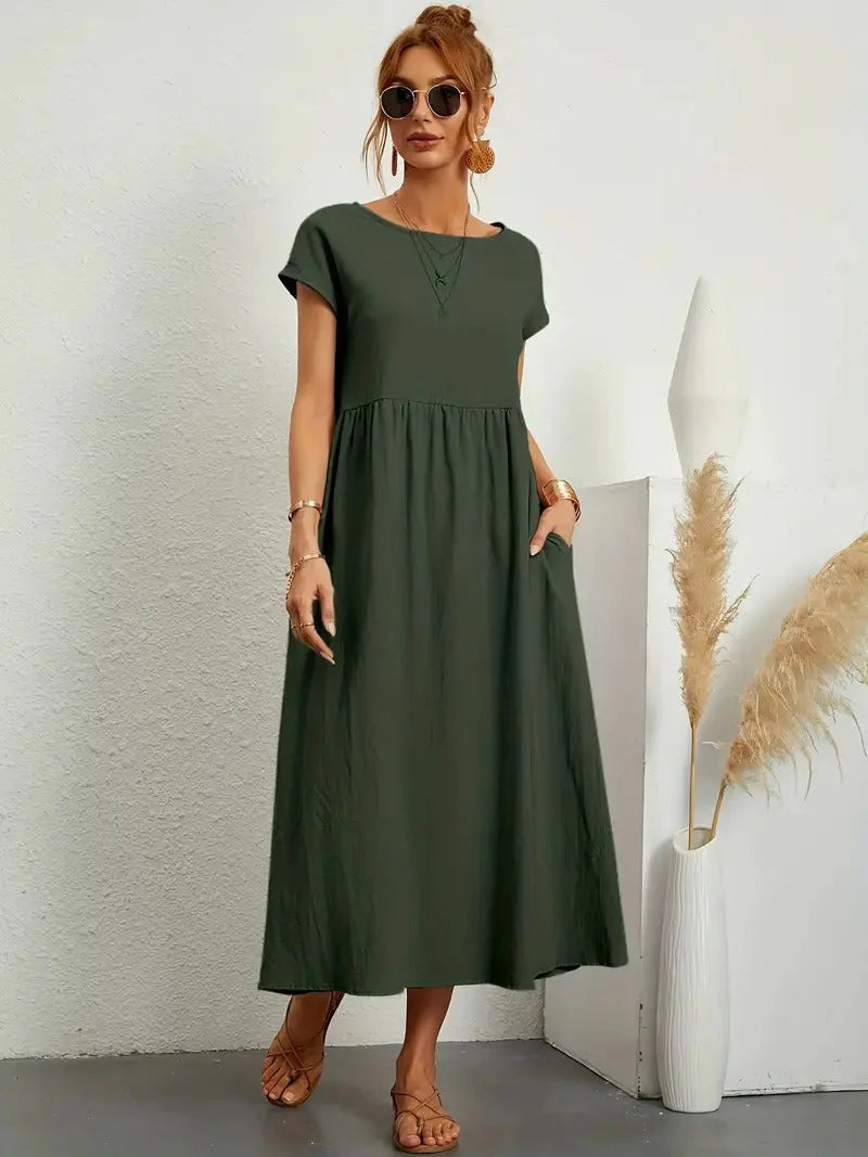 Zorana - Midikleid mit Taschen