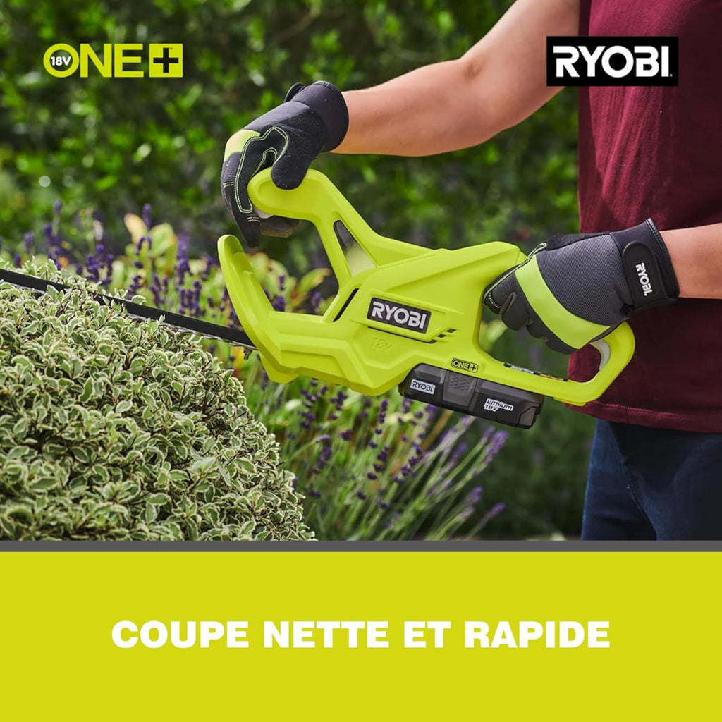 Ryobi RY18HT50A Ak­ku-He­cken­sche­re ONE+ 18 V | MES­Ser­län­ge 50 cm | ohne Akku & Ladegerät