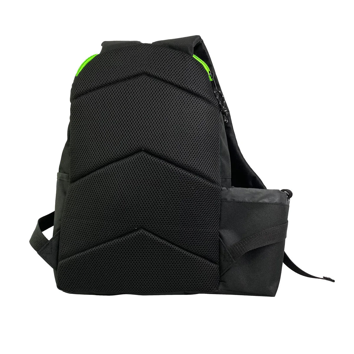 Viking Discs Zaino Light, Zaino da disc golf, Nero/Lime