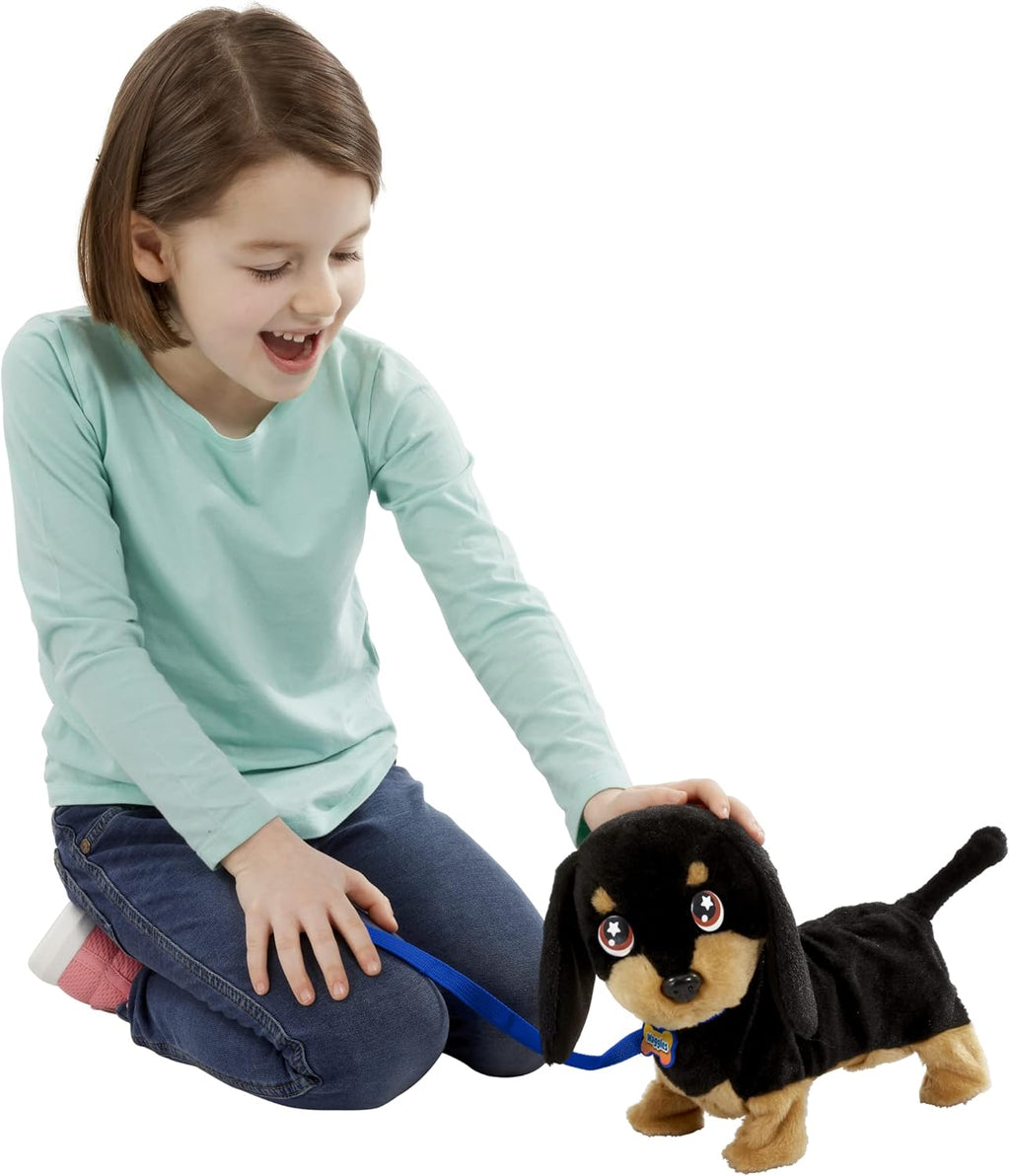 Animagic 31290 Waggles, il Bassotto che Scodinzola, Animale Domestico Elettronico, dai 4 anni