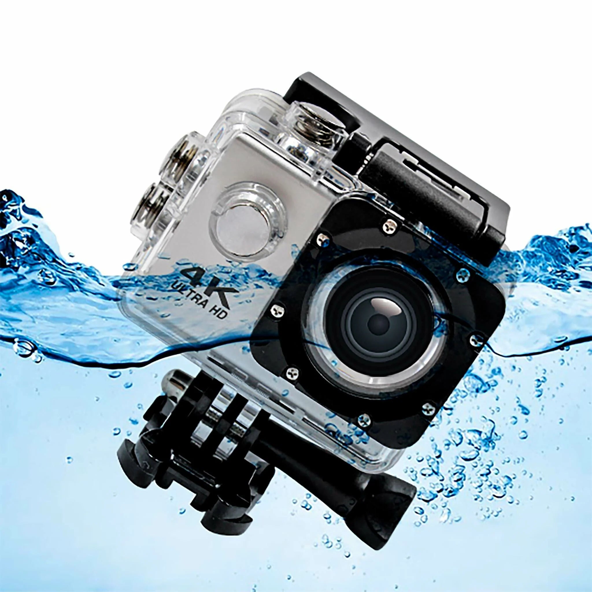React Action Camera Brave v2, silber