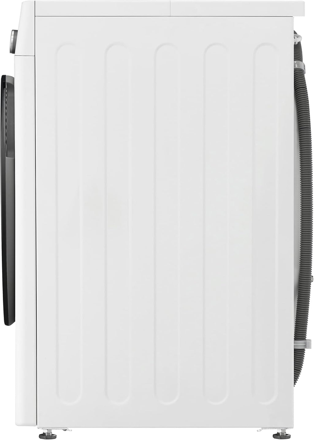 LG F4WV7080, Klasse A, Frontlader-Waschmaschine 8 kg, 1400 U/Min, AI Direct Drive, Wi-Fi, Tiefenreinigung mit Dampf, Große Kapazität, TRIPLE A, Außentür aus Sicherheitsglas, 62 x 60 x 85 cm ꟷ Weiß